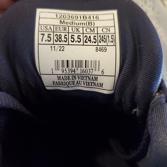 Brooks Glycerin 20 Shoes Womens Size 7.5 Gray Blue Running Sneakers Comfort - Picture 7 of 7